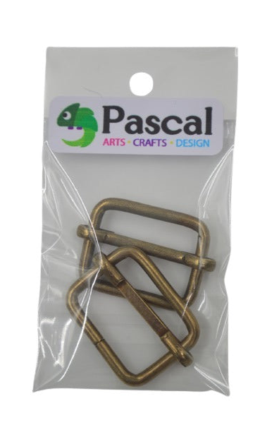 Sliders 25mm (Antique Brass Plated)